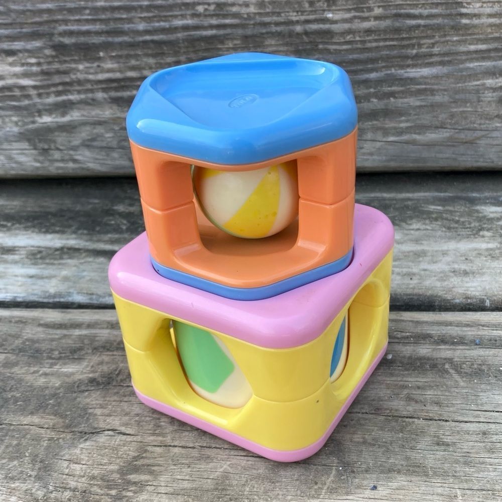 TOLO STACKABLE ACTIVITY SHAPES REPLACEMENT BLOCKS 2 PIECES